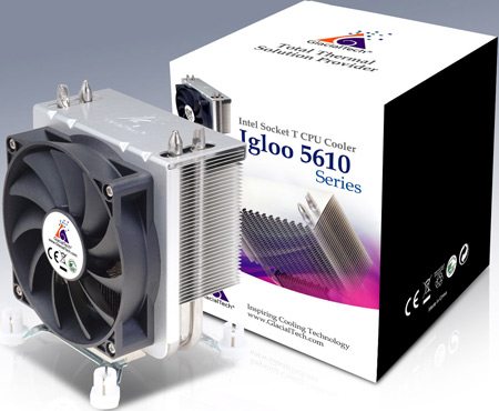 glacialtech igloo cooler - GlacialTech Igloo 5610 CPU Cooler