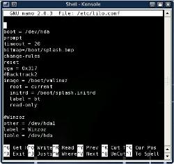 snapshot2m - Dual boot Windows XP/Vista & Backtrack2