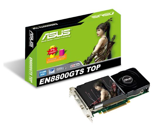 asusen8800gtstop - 8800 GTS 512MB anche per ASUS