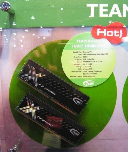 2133mhz ddr3b - [CES] Team Group memoria DDR3 a 2133MHz