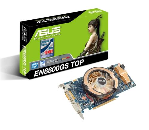 en8800gs top - ASUS GeForce 8800GS