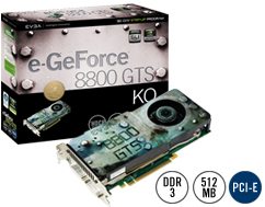 evga gts ko2 - EVGA 8800GTS 512MB Overclocked