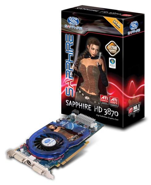 hd3870 bluepcb - Sapphire Radeon HD 3870 con raffreddamento a singolo slot