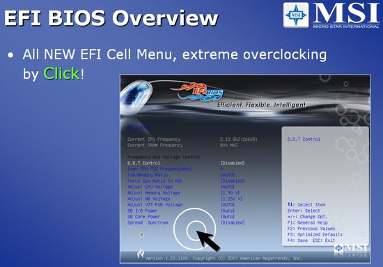 msi efi presentation 03 - MSI P35-Neo3 EFI-BIOS