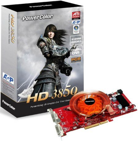 powercolor radeon hd 3850 agp - PowerColor presenta la Radeon HD 3850 AGP