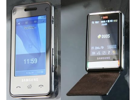 samsung f490 and p720 - Nuovi F490 e P720, il futuro di Samsung è touch