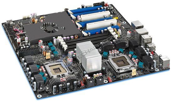 skulltrail motherboard 02 big - Intel Skulltrail disponibile a Febbraio?