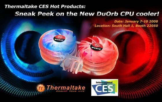 thermaltakeduorb - [CES] Thermaltake DuOrb CPU Cooler