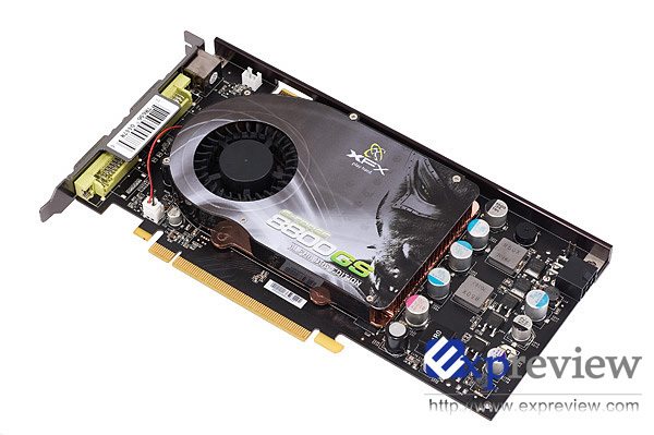 xfx pv t88s fdd4 01 - XFX GeForce 8800GS 680M 384MB Alpha Dog Edition