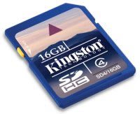 kingston sdhc4 16gb - Nuova SDHC flash da 16GB per Kingston