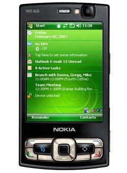 nokian95windowsmobile - [MWC] Nokia: niente Windows Mobile per i suoi Smartphone