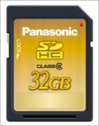 panasonic 32gb - Panasonic rilascia SDHC Class 6 da 32GB