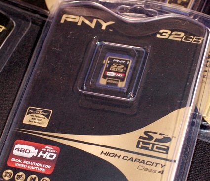 pny1 - PNY svela le memorie SDHC da 32Gb!