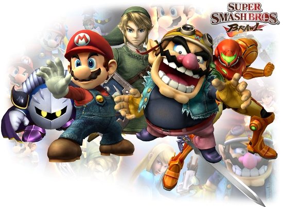 ssbbwall2med - Record di vendite per Super Smash Brothers: Brawl