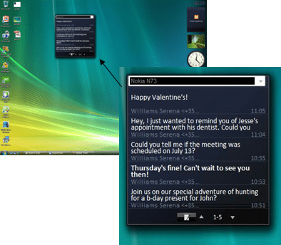 textmessenger - Nokia Text Messenger: i tuoi SMS sul Desktop