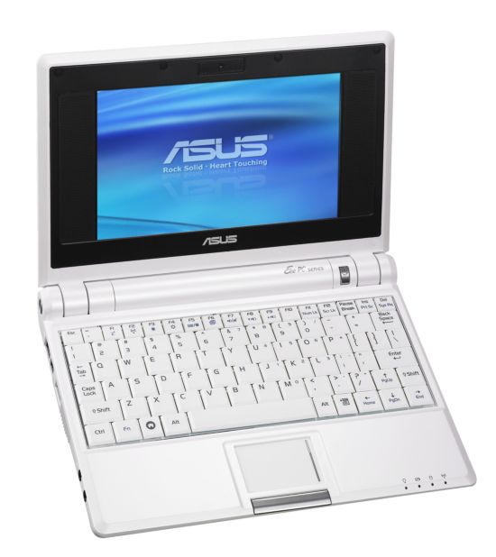 asuseeepcw 01 - ASUS Eee PC 4G Windows XP disponibile dal 9 Aprile