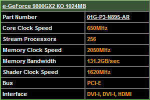 evga ko - Disponibile da EVGA 9800GX2 Superclocked, KO e SSC