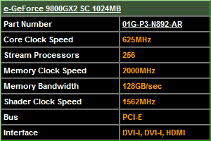 evga sc - Disponibile da EVGA 9800GX2 Superclocked, KO e SSC