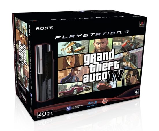 gtaiv 3d bb uk - Sony: Grand Theft Auto IV in bundle con PS3