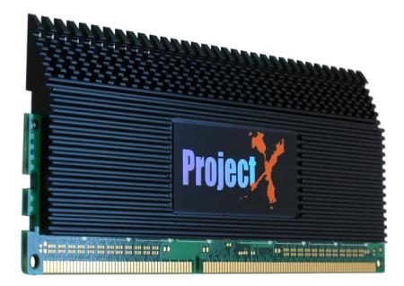 projectx - Da Super Talent memorie Project X DDR3 DDR3-2000