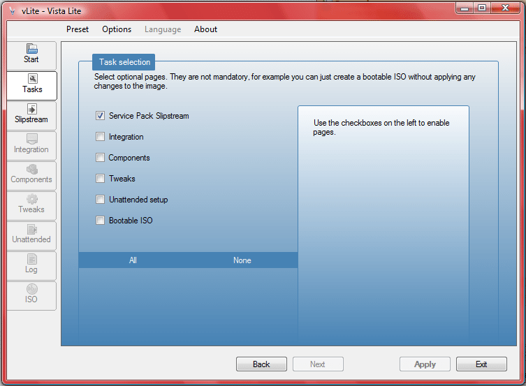 vlite5 - Integrare l’SP1 nel DVD di Windows Vista