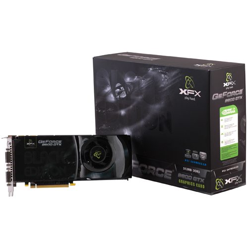 xfx9800gtx black - GeForce 9 Black Edition anche da XFX