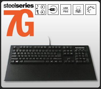 1605 1930 - Disponibile negli USA la SteelSeries 7G Professional Gaming Keyboard