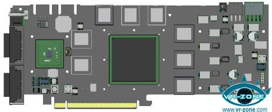 9900gtx front - NVIDIA GeForce 9900 GTX in immagini