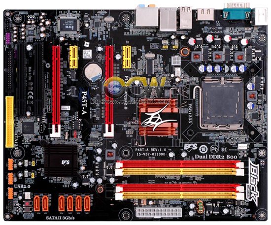 ecs p45t a motherboard 02 - P45T-A: Intel P45 secondo ECS