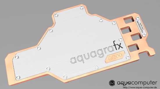 nvidia gtx280 1 - Aquagrafx G200 waterblock per GeForce GTX 280 e 260