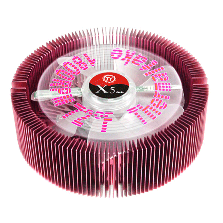 thermaltake x5 orb fx ii cpu cooler red 01 - Thermaltake presenta l'X5 Orb FXII