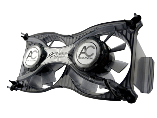 arctic cooling rc turbomodule 01 - Arctic Cooling presenta un nuovo dissipatore per moduli ram RC Turbo