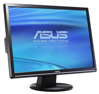 asus vw223b lcd 01 - Due nuovi monitor EzLink widescreen da Asus