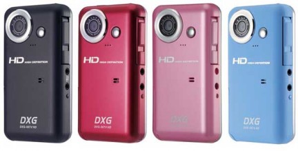 dxg567v - DXG lancia la videocamera HD per Youtube