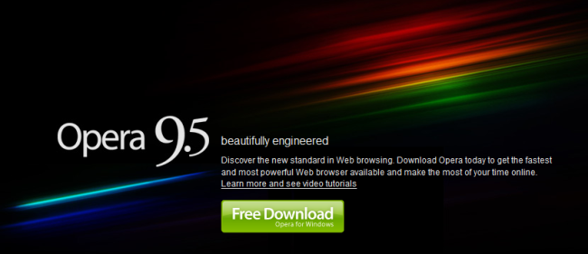 opera95 - Opera 9.5 disponibile per il download