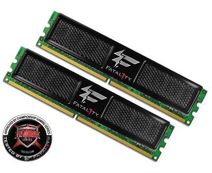 3a - Memorie DDR2 e DDR3 Fatal1ty series da OCZ