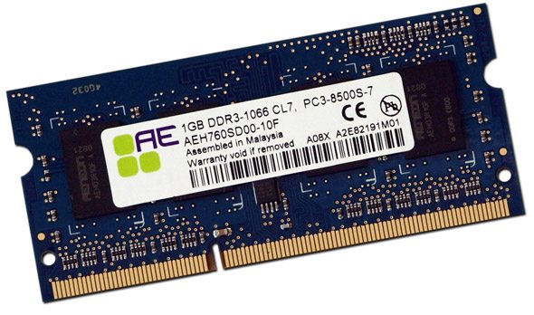 ae - Qimonda presenta memorie DDR3 Aeneon ad alte prestazione per notebook