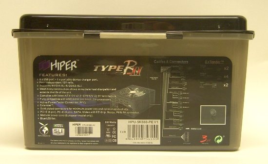 hiper1p - Recensione Alimentatore - Hiper Type R MK II HPU-5K 880W