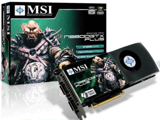 msi geforce 9800 gtx plus 01 - GeForce 9800GTX+ anche da MSI