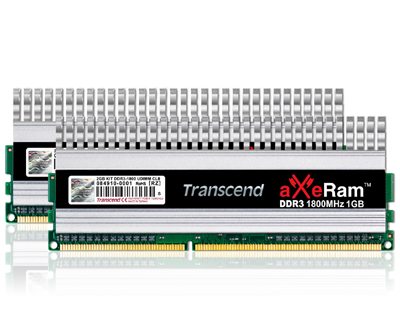 transcend axeram ddr3 1800 kit 01 - Trascend: nuove memorie DDR3 aXeRam 1800MHz