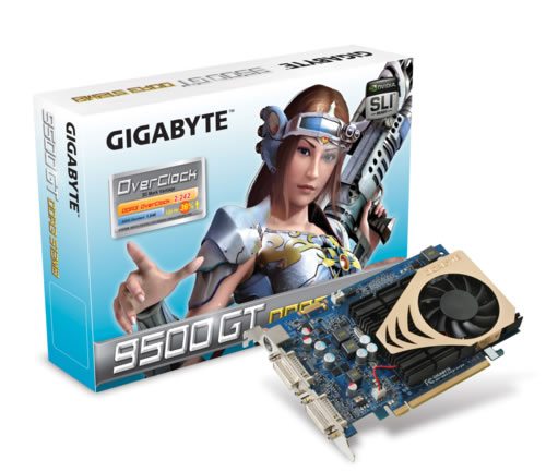 vga productimage gv n95td3 512h big - GeForce 9500GT anche da Gigabyte