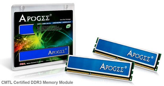 chaintech apogee ddr3 1333 cmtl kit 01 - Walton Chaintech presenta memorie APOGEE DDR3-1333 con certificazione CMTL