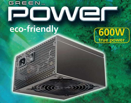 greenpower - Akasa presenta l'alimentatore Green Power da 600W