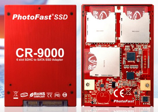 photofast cr 9000 sdhc ssd drive 01 - PhotoFast presenta l'hard disk SSD CR-9000