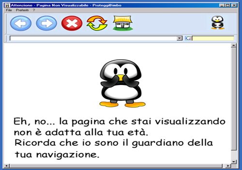 protteggibimbo - Il Browser per i Bimbi