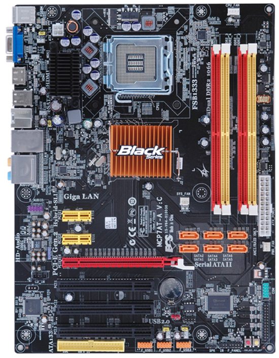 ecs gf9300t a motherboard 01 - Anche da ECS una scheda madre basata su chipset nForce 730i