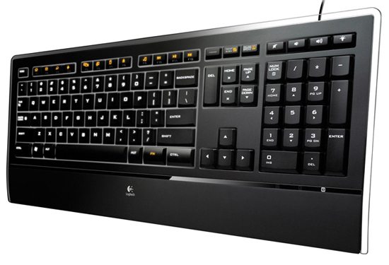 logitech illuminated keyboard 01 - Tre nuove tastiere da Logitech