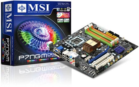 msi p7ngm motherboard 01 - MSI rilascia la scheda madre P7NGM, la prima con nForce 730i