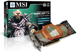 msihydrojen - MSI presenta la GeForce GTX 280 più veloce al mondo