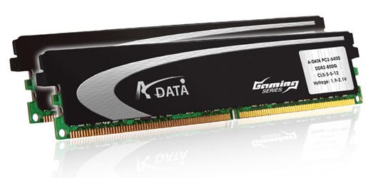 a data ddr2 800g kit 01 - A-DATA presenta nuove memorie DDR2-800 Gaming Series